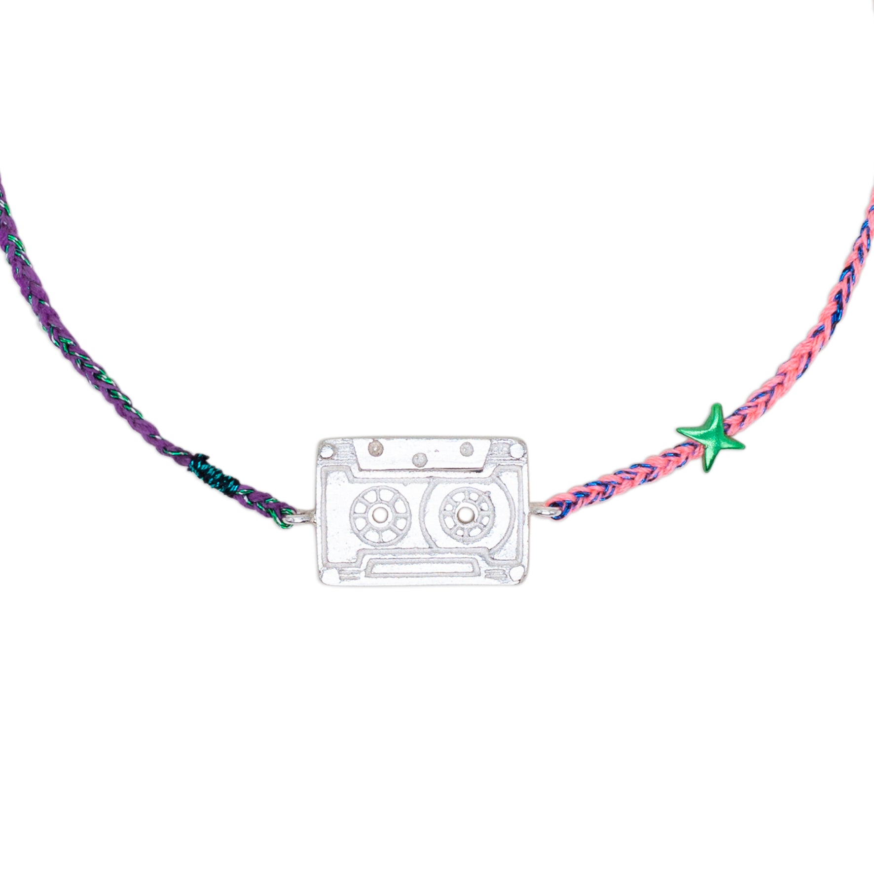 Cassette Silver Bracelet