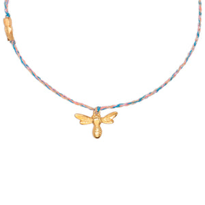 Honey Bee Omega Bracelet
