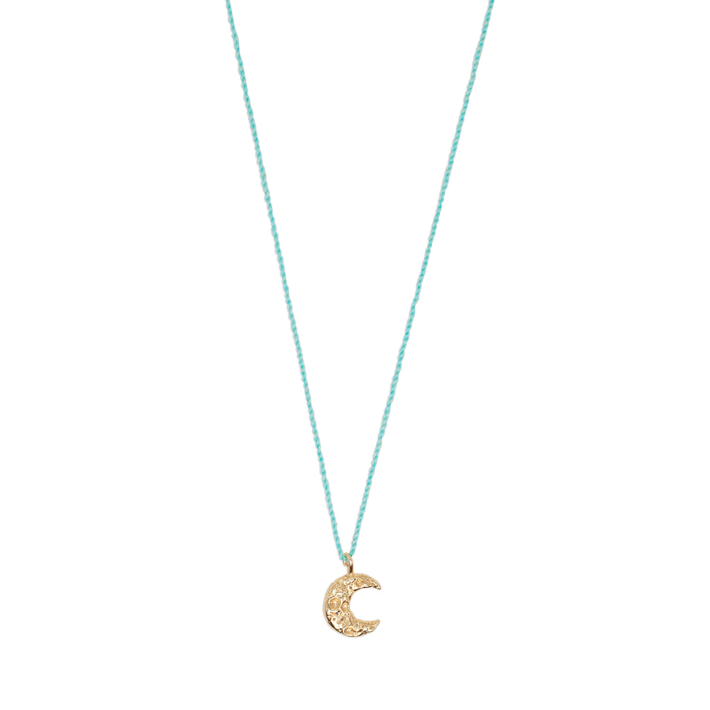 Mikazuki Gold Necklace