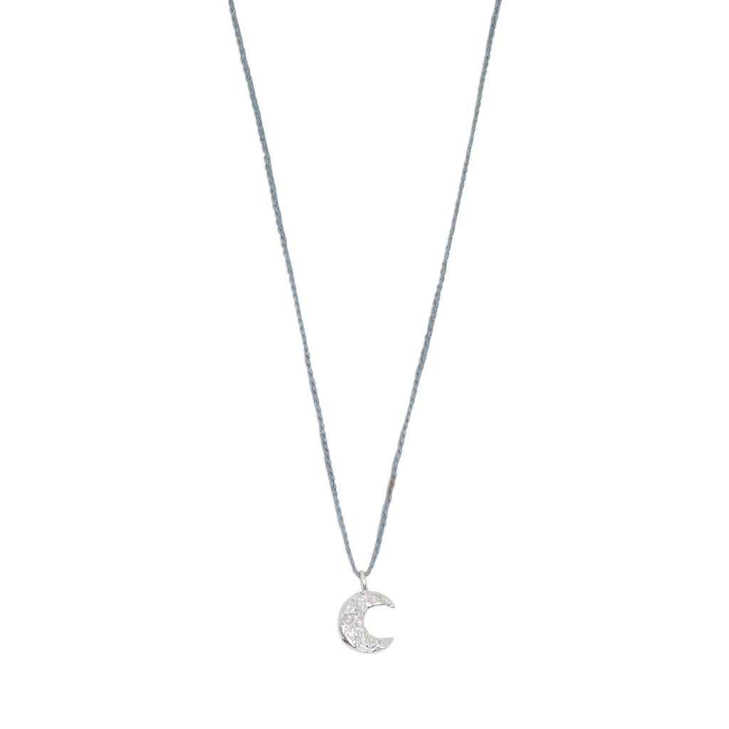 Mikazuki Silver Necklace